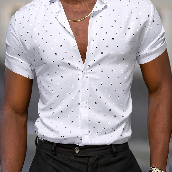 GIULIO | CAMICIA ESTIVA CON STAMPA