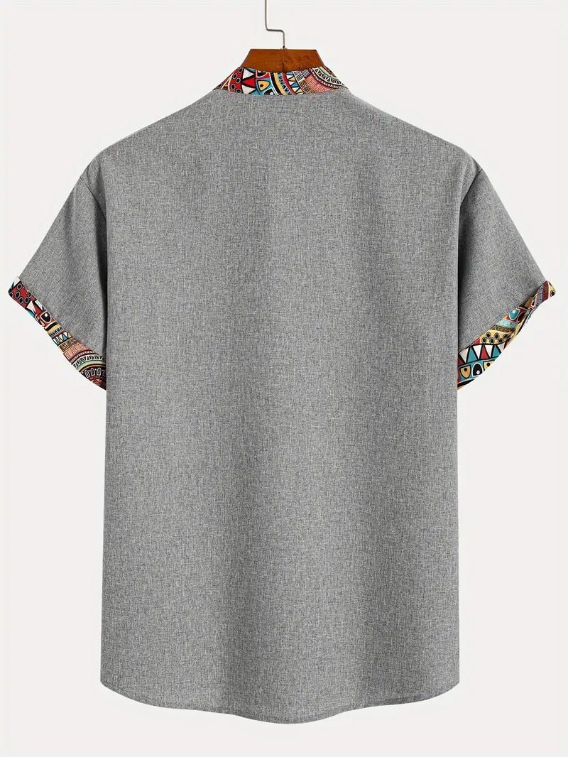 SALVATORE | CAMICIA ELEGANTE A MANICHE CORTE
