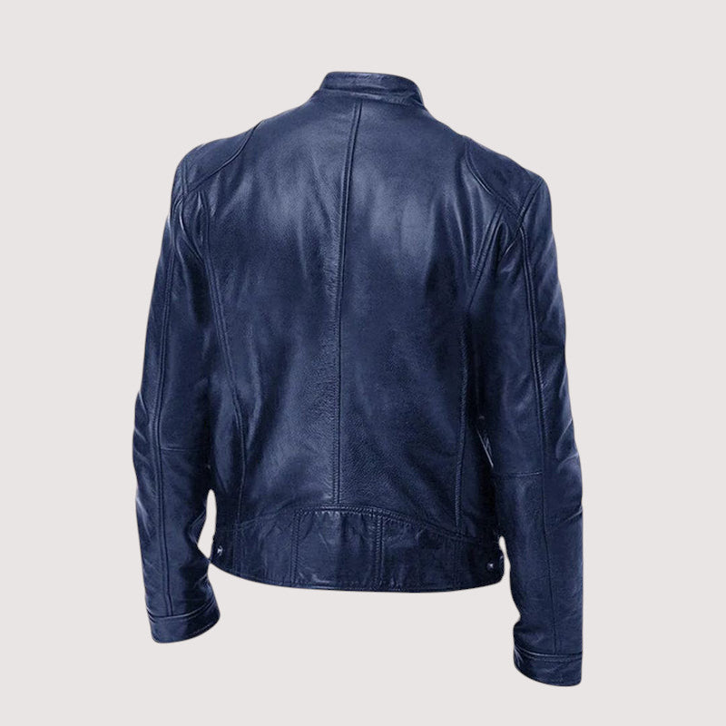 ROVESSA ROMA | GIACCA IN PELLE ELEGANTE DA UOMO