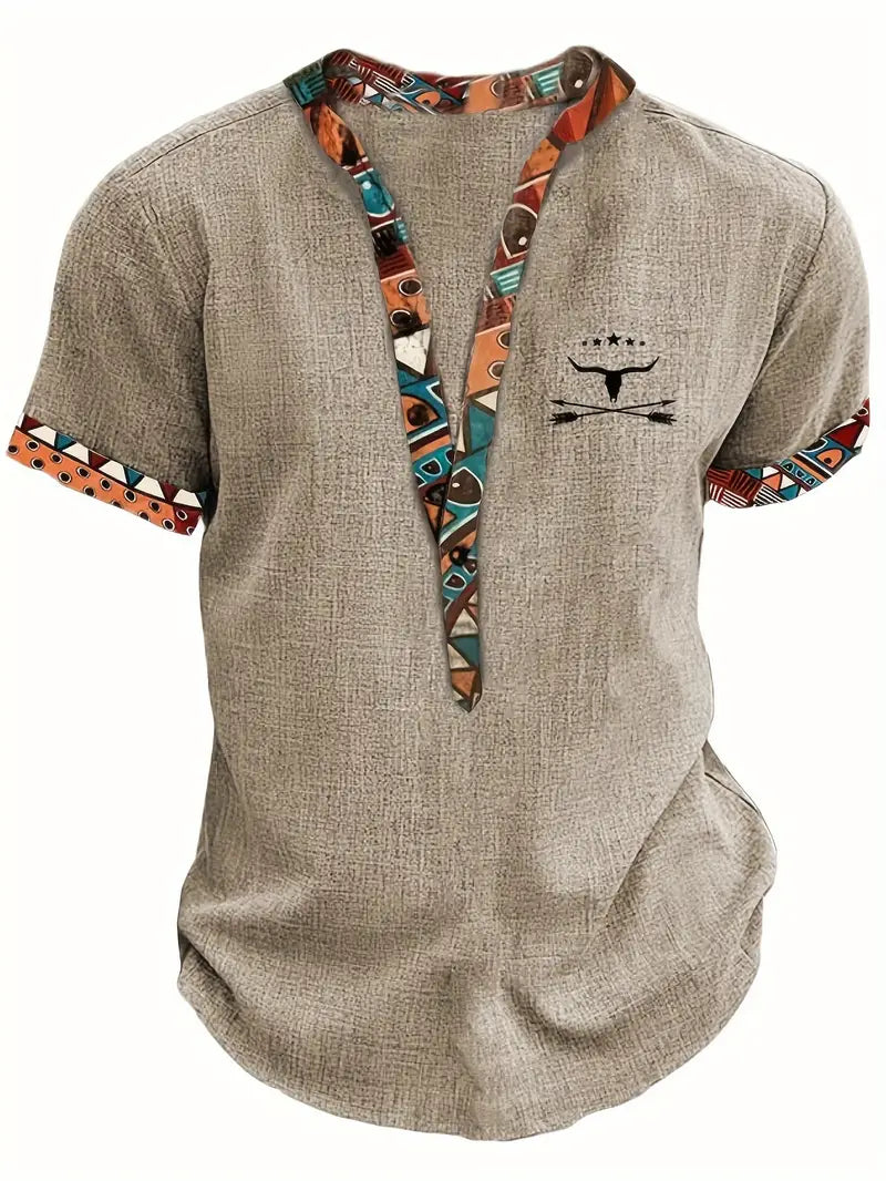SALVATORE | CAMICIA ELEGANTE A MANICHE CORTE