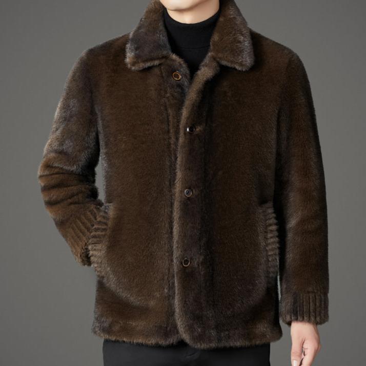 ROVESSA ROMA | CAPPOTTO CORTO DI LUSSO IN PELLICCIA DI VISONE
