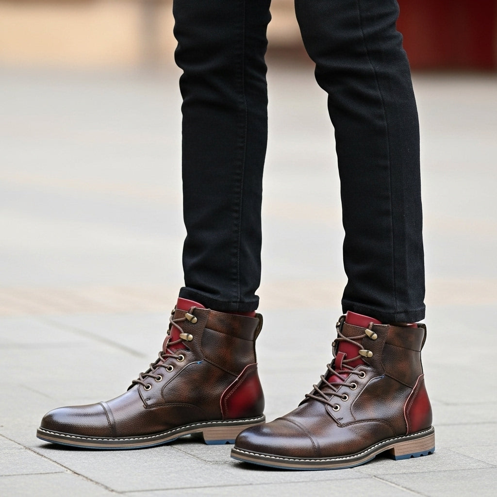 Ethan | Stivali Oxford Fatto a Mano