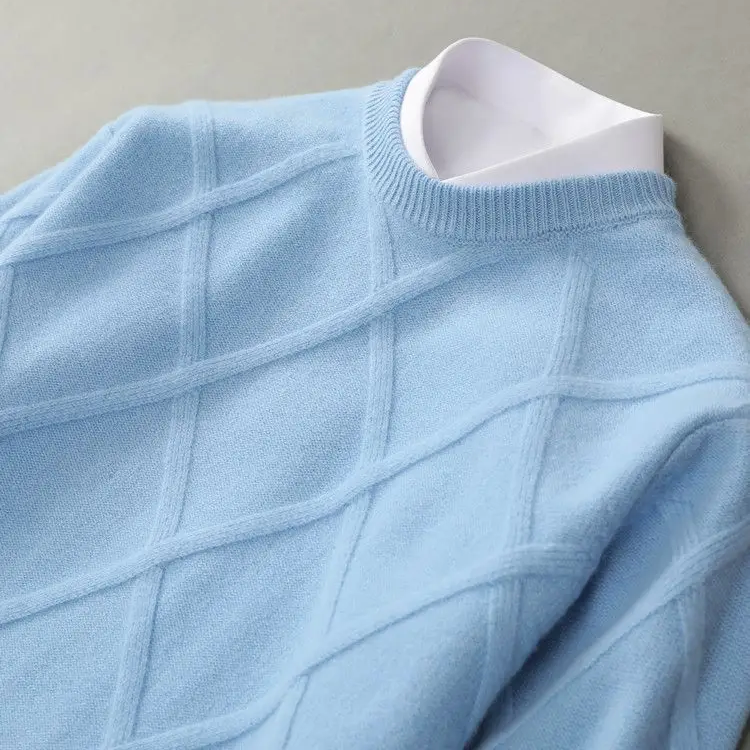 Rovessa Roma | Maglione Argyle in Cashmere