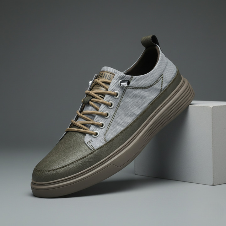 ROVESSA ROMA | SNEAKERS IN PELLE UOMO