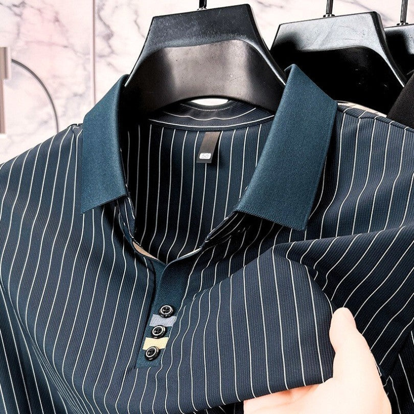 ROVESSA ROMA | POLO A RIGHE RAFFINATA