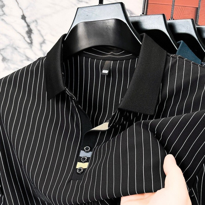 ROVESSA ROMA | POLO A RIGHE RAFFINATA