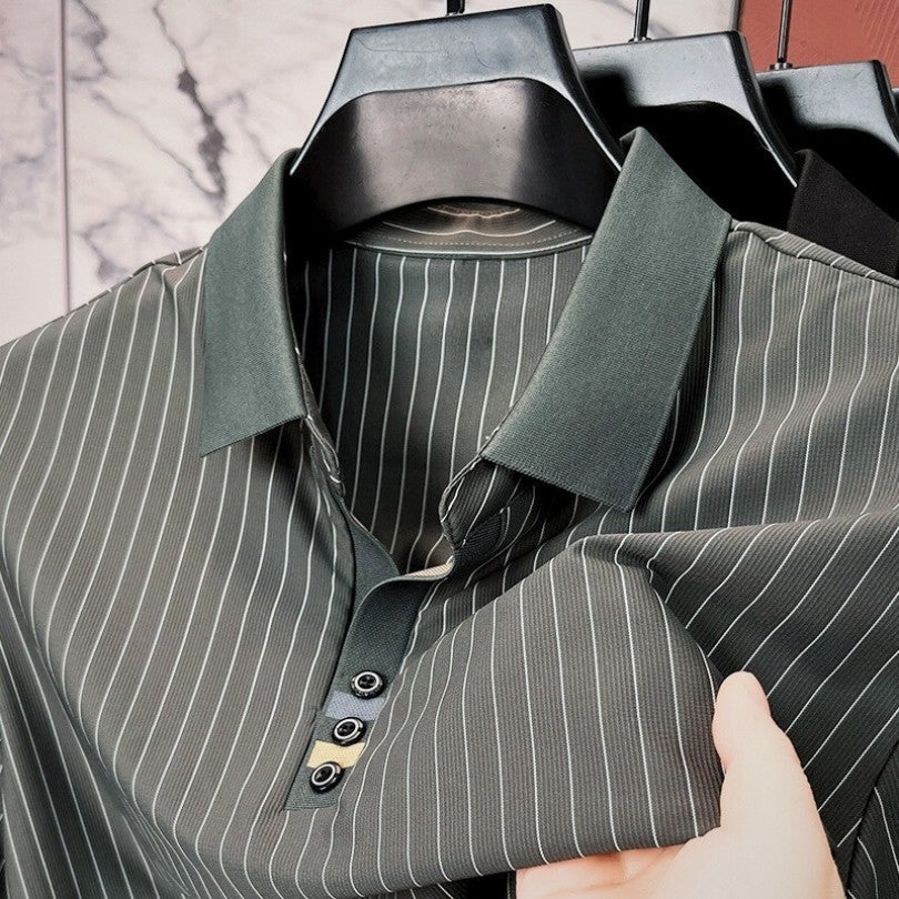 ROVESSA ROMA | POLO A RIGHE RAFFINATA