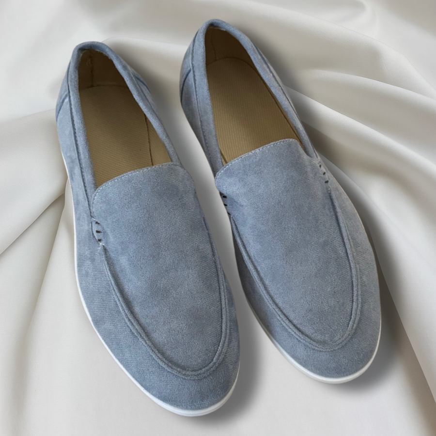 MOCCASINI IN PELLE SCAMOSCIATA PREMIUM