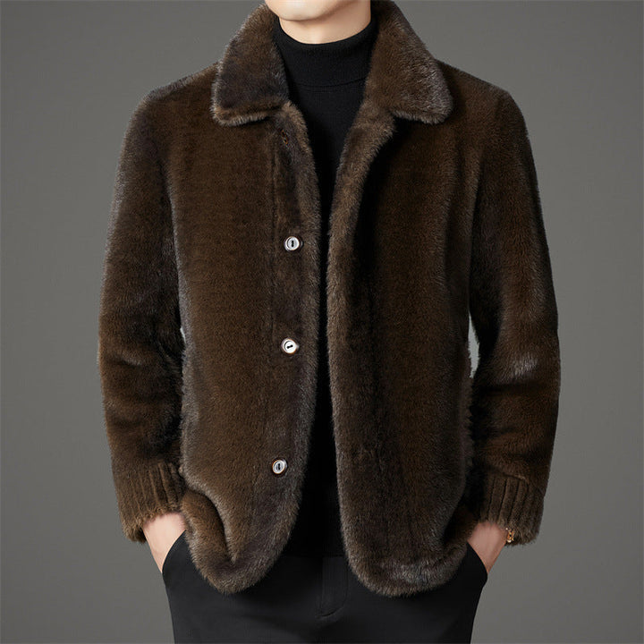 ROVESSA ROMA | CAPPOTTO CORTO DI LUSSO IN PELLICCIA DI VISONE