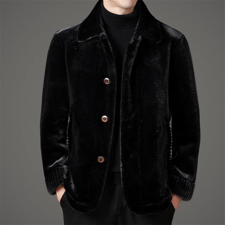 ADRIANO | CAPPOTTO CORTO DI LUSSO IN PELLICCIA DI VISONE