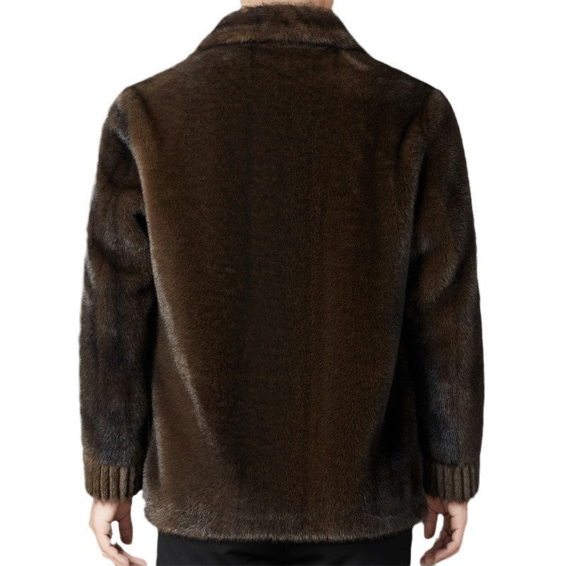 ROVESSA ROMA | CAPPOTTO CORTO DI LUSSO IN PELLICCIA DI VISONE
