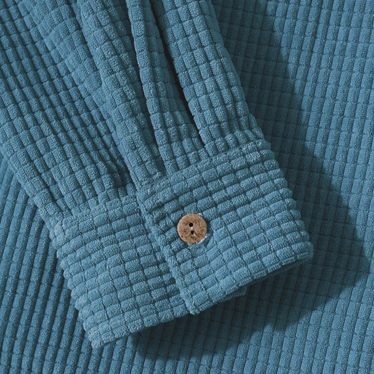 ROVESSA ROMA | CAMICIA IN CORDUROY CON CAPPUCCIO