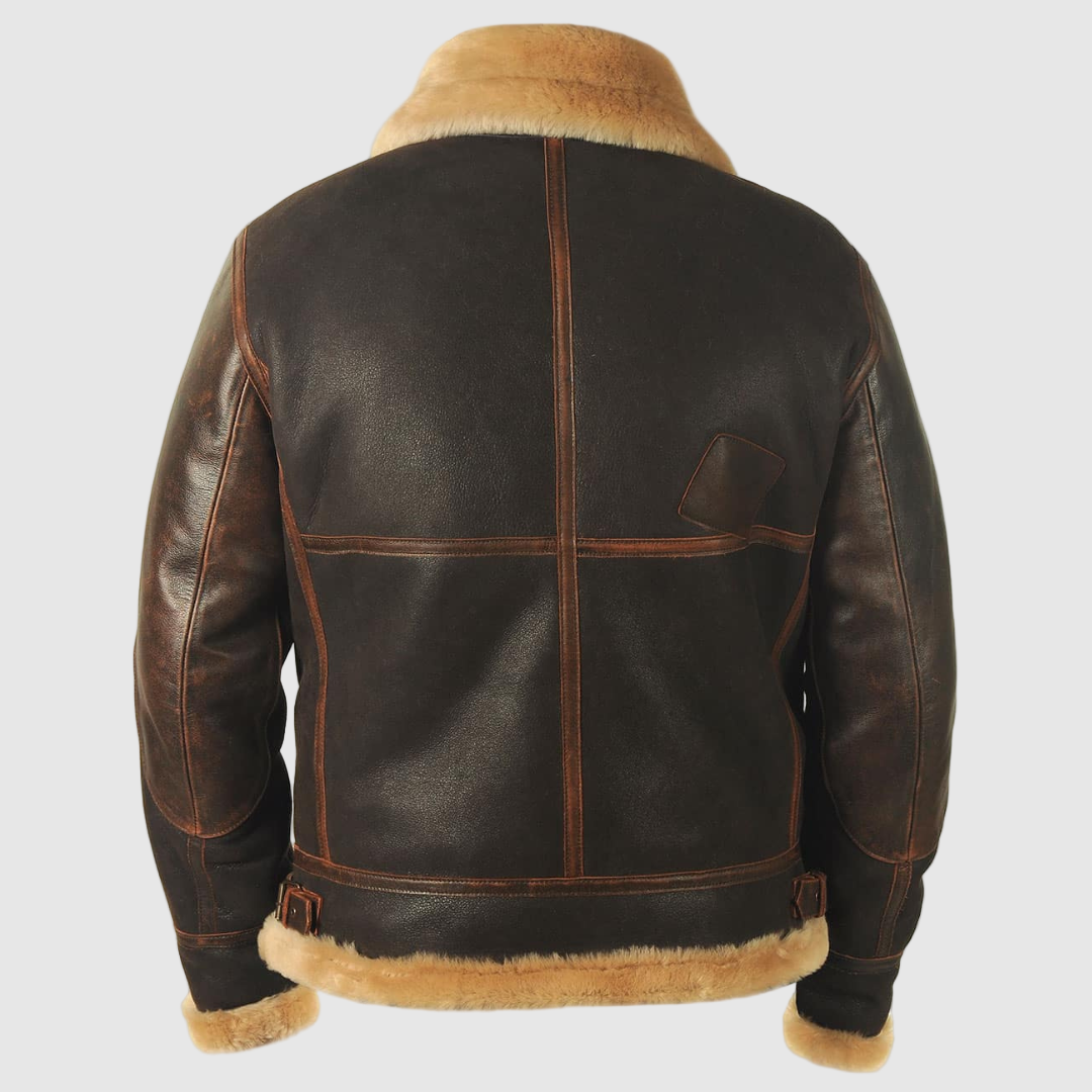Maverick | giacca aviatore classica in vera pelle