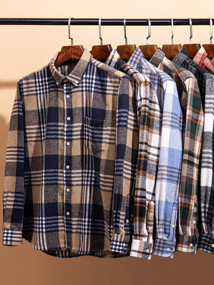 ROVESSA ROMA | CAMICIA A QUADRI DA UOMO MODERNA