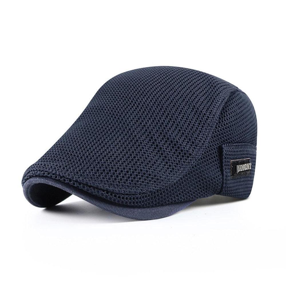 MESHCAP | CAPPELLINO CASUAL PIATTO PER UOMINI