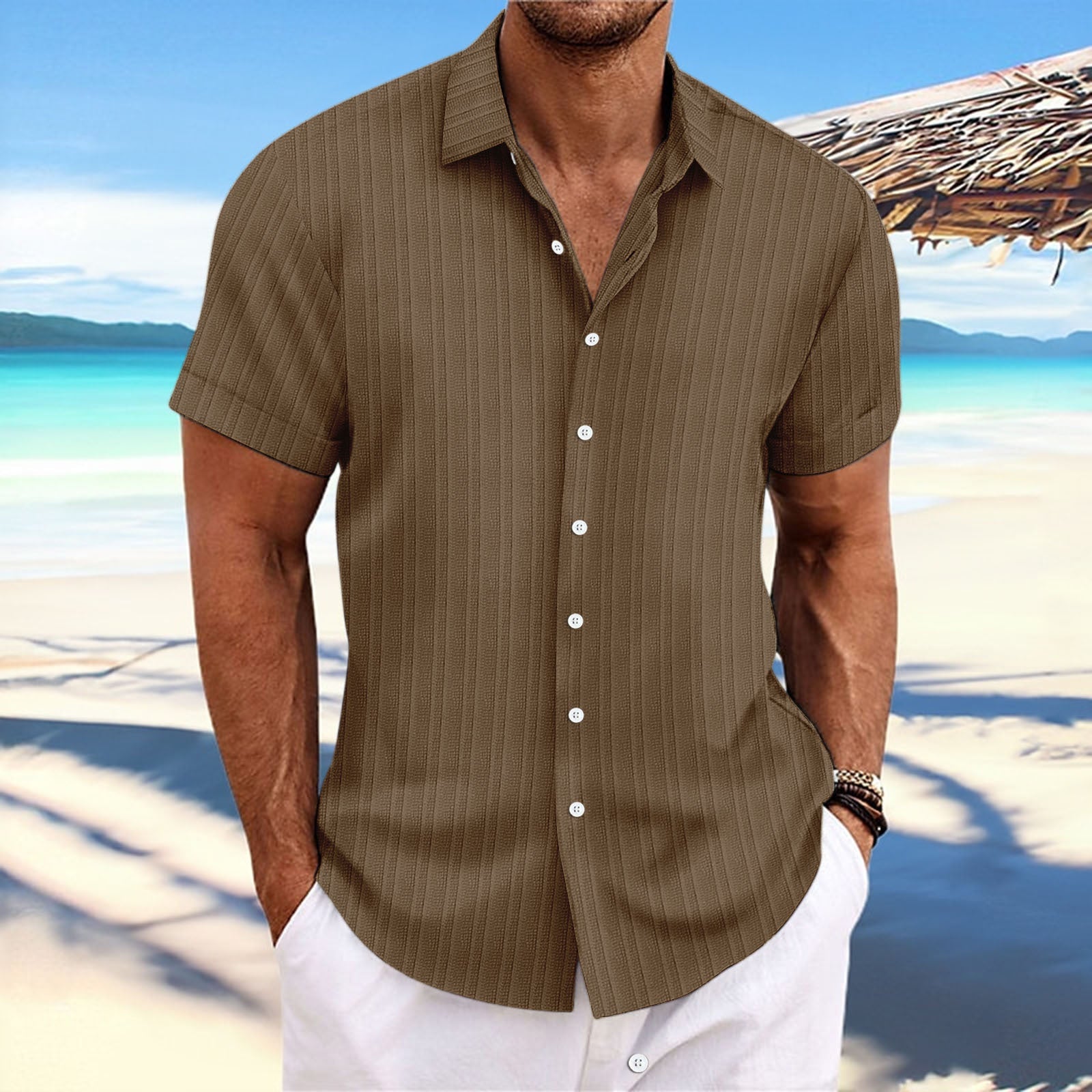 TEODORO | CAMICIA CASUAL LEGGERA
