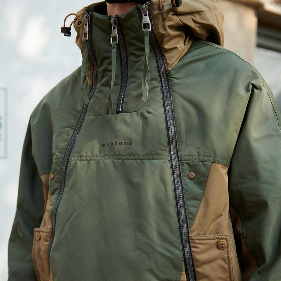ROVESSA ROMA | GIACCA UOMO CON DOPPIA ZIP