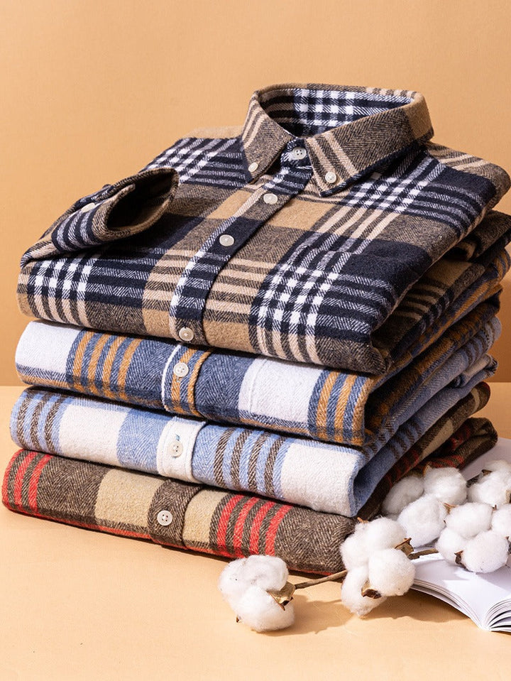 ROVESSA ROMA | CAMICIA A QUADRI DA UOMO MODERNA