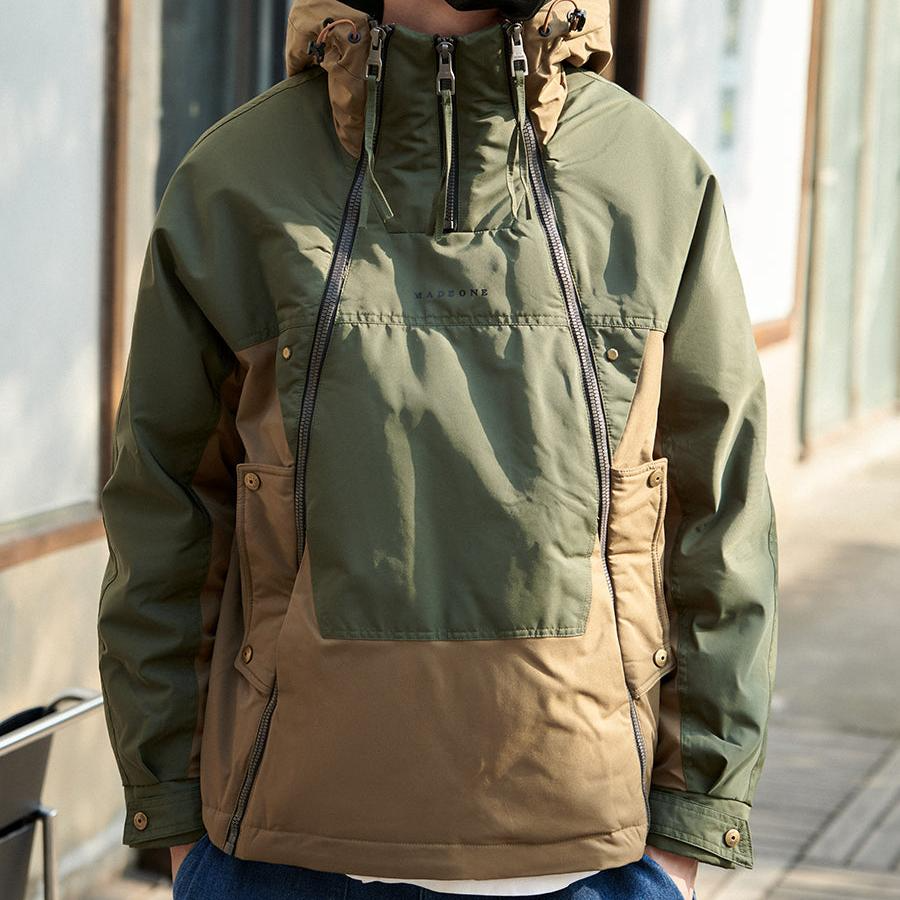 ROVESSA ROMA | GIACCA UOMO CON DOPPIA ZIP