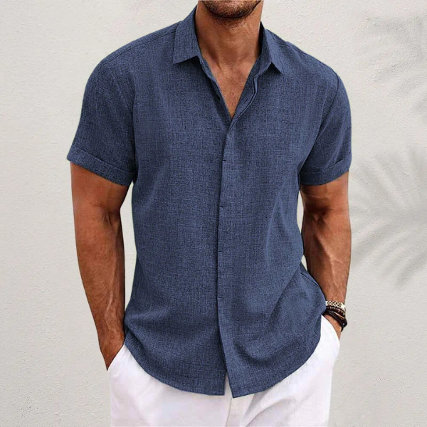 ALEANDRO™ | CAMICIA IN LINO CLASSICA