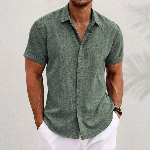 ALEANDRO™ | CAMICIA IN LINO CLASSICA