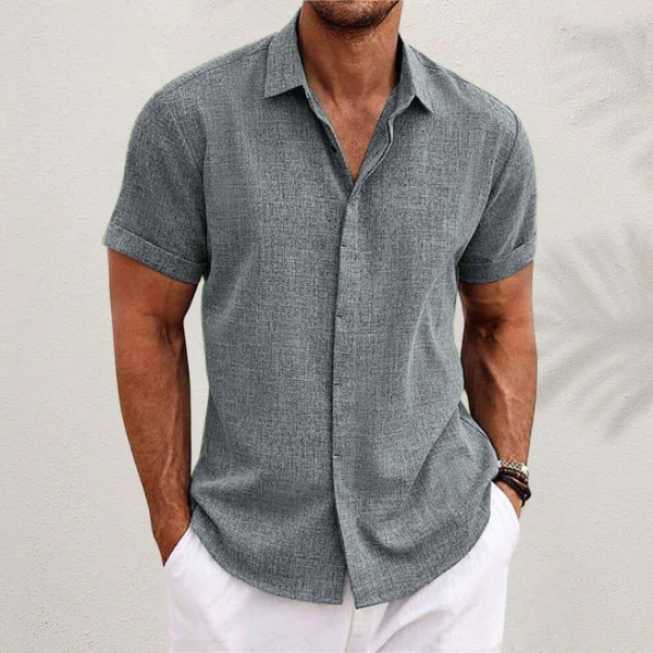ALEANDRO™ | CAMICIA IN LINO CLASSICA