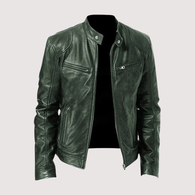ROVESSA ROMA | GIACCA IN PELLE ELEGANTE DA UOMO