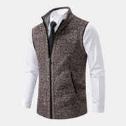 Giulio | Gilet in Maglia con Zip Completa