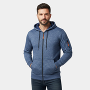 Felpa con Cappuccio in Pile con Calore e Stile Outdoor