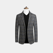 ROVESSA ROMA | Blazer Elegante in Tessuto Scozzese