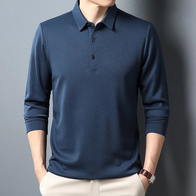 ALESSANDRO | POLO BUSINESS-CASUAL A MANICHE LUNGHE