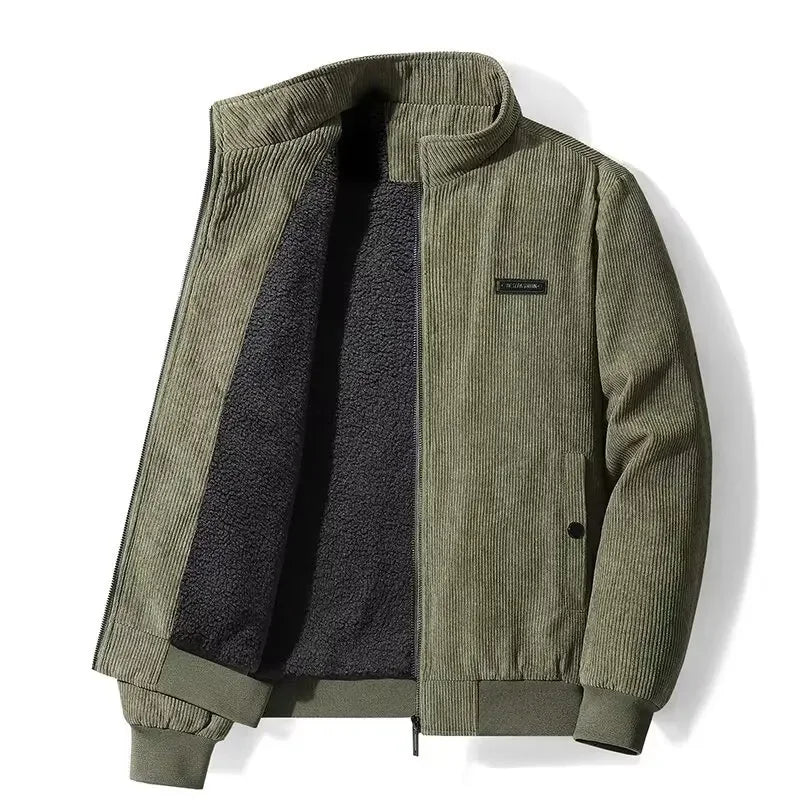 ROVESSA ROMA | GIACCA IN CORDUROY CON FODERA IN PILE