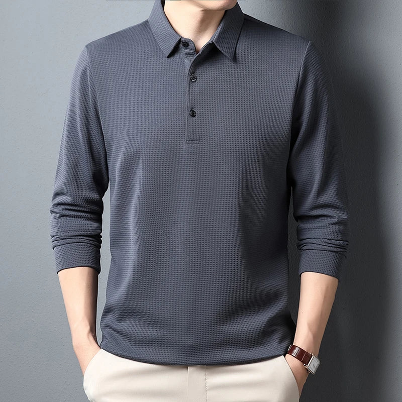 ALESSANDRO | POLO BUSINESS-CASUAL A MANICHE LUNGHE