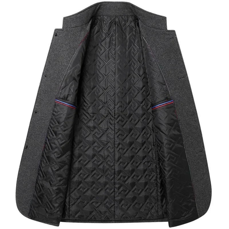 ROVESSA ROMA | CAPPOTTO IN LANA DA UOMO