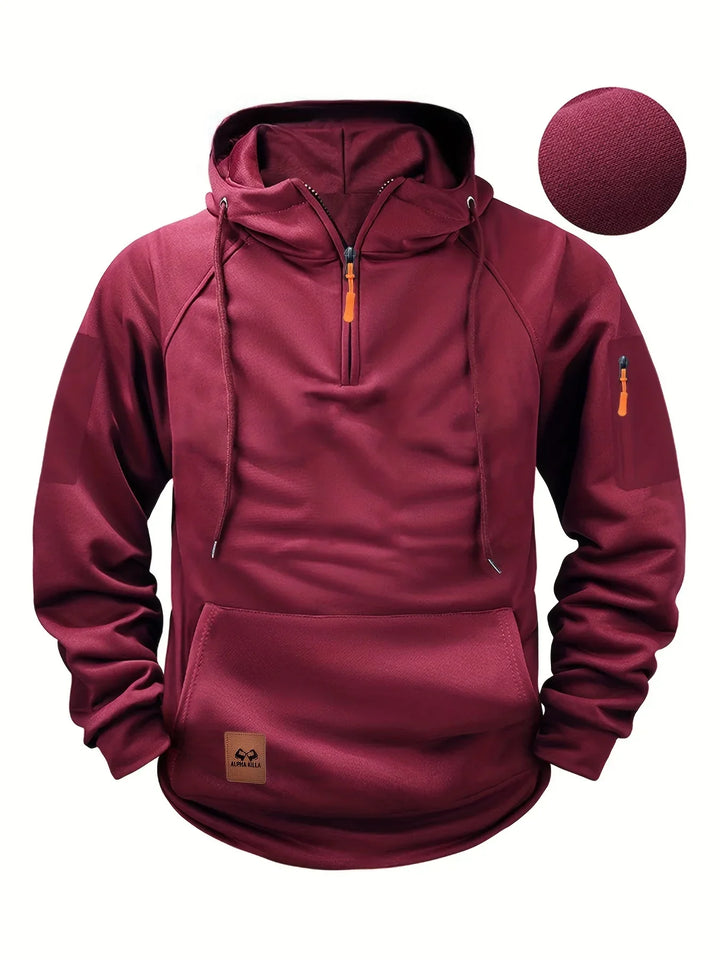 ROVESSA ROMA | FELPA CON ZIP DA UOMO