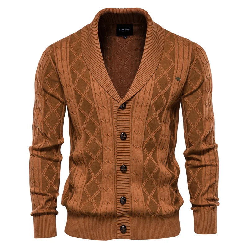 ROVESSA ROMA™ | CARDIGAN DA UOMO CON BOTTONI