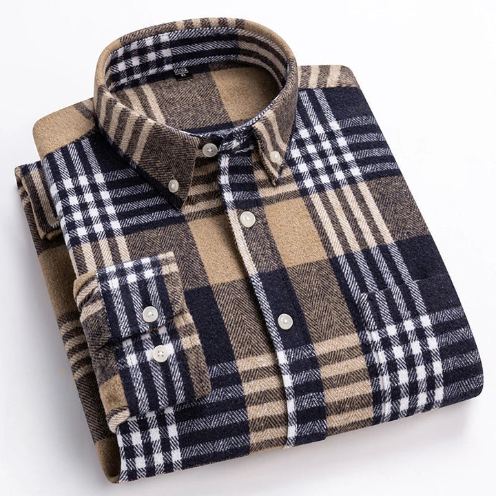 ROVESSA ROMA | CAMICIA A QUADRI DA UOMO MODERNA
