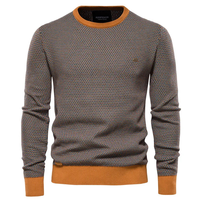 ROVESSA ROMA™ | MAGLIONE TARTAN DA UOMO