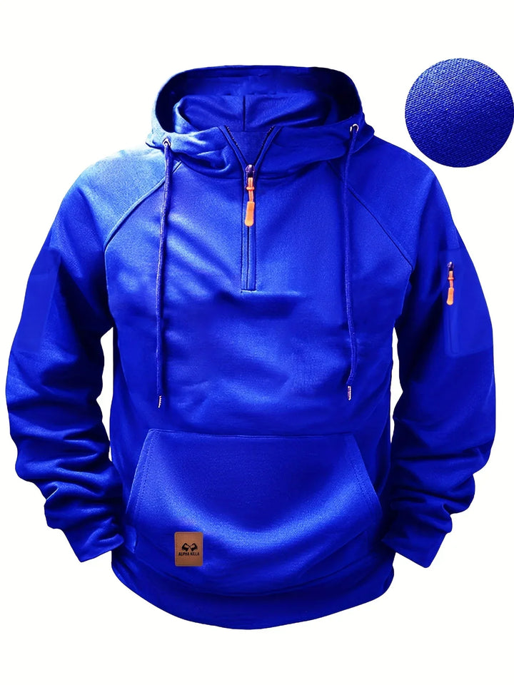 ROVESSA ROMA | FELPA CON ZIP DA UOMO