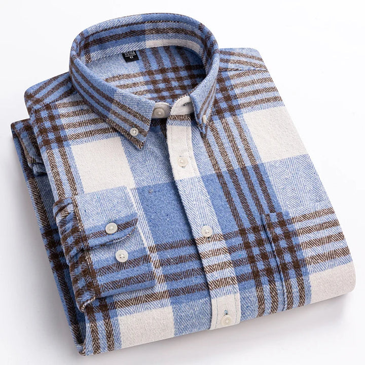 ROVESSA ROMA | CAMICIA A QUADRI DA UOMO MODERNA
