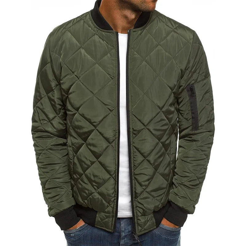 GRAYSON™ | GIACCA TRAPUNTATA IN COTONE SENZA TEMPO