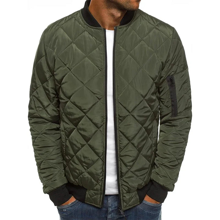 GRAYSON™ | GIACCA TRAPUNTATA IN COTONE SENZA TEMPO