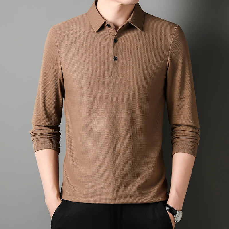 ALESSANDRO | POLO BUSINESS-CASUAL A MANICHE LUNGHE