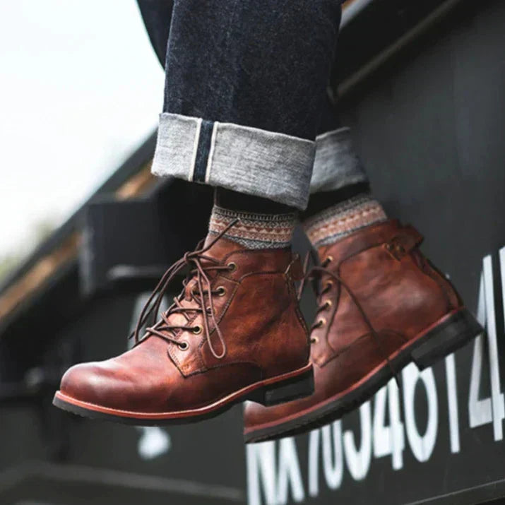 Benson | Stivali alla Caviglia Vintage