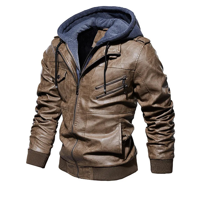 ROVESSA ROMA | GIACCA IN PELLE DA UOMO