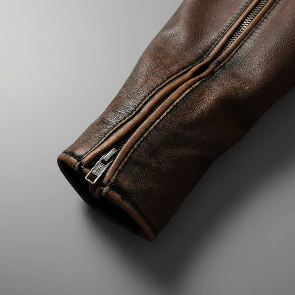 Giacca di Pelle | Sensazione Vintage con un Tocco Moderno