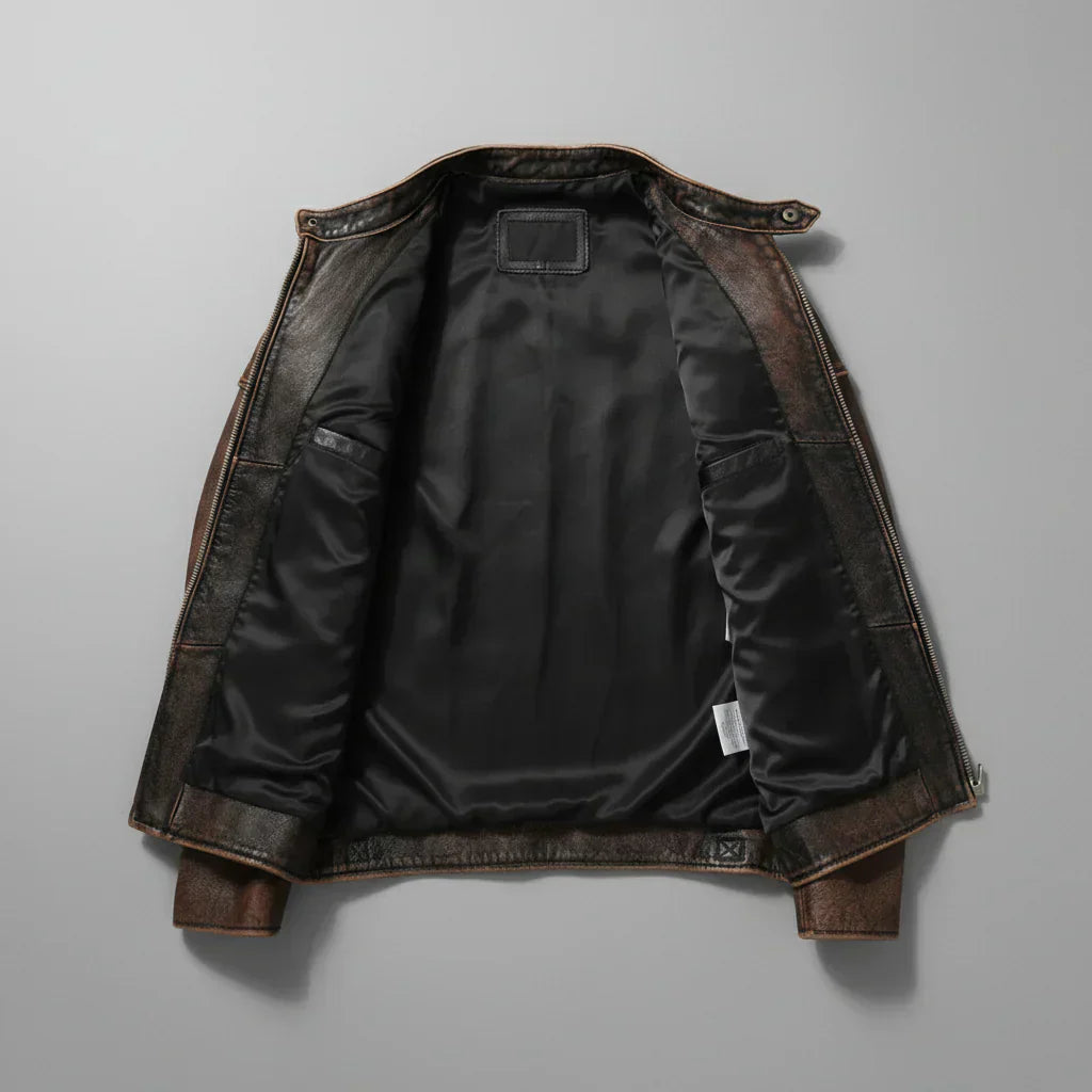 Giacca di Pelle | Sensazione Vintage con un Tocco Moderno