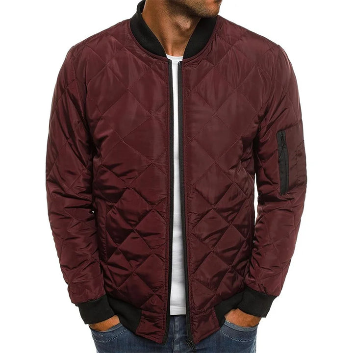 GRAYSON™ | GIACCA TRAPUNTATA IN COTONE SENZA TEMPO