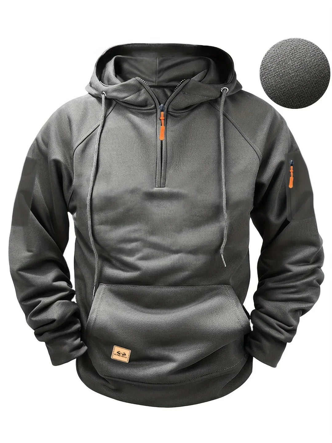 ROVESSA ROMA | FELPA CON ZIP DA UOMO