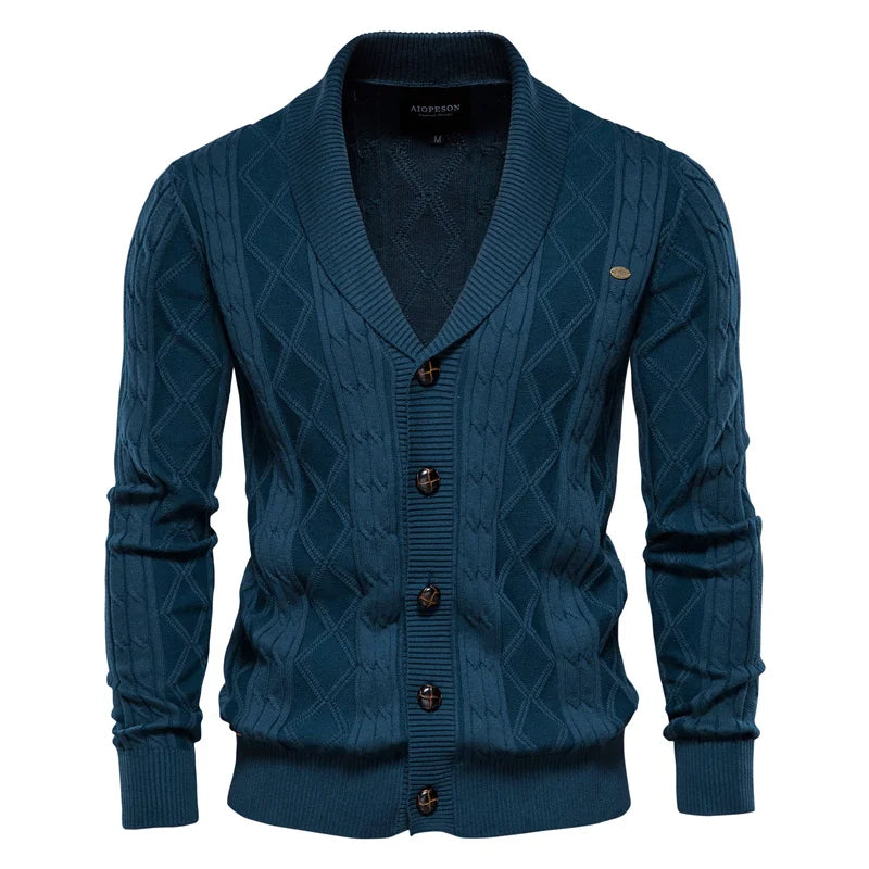 ROVESSA ROMA™ | CARDIGAN DA UOMO CON BOTTONI